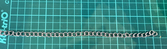 CADENA DE ALAMBRE PLATA POR METRO