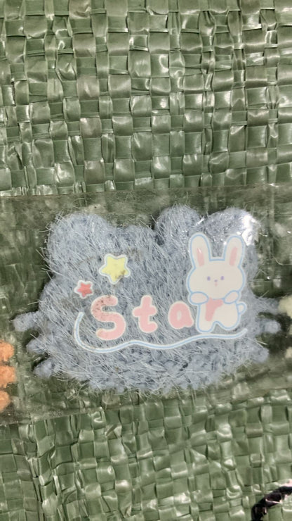 PELUCHE CONEJO ESTRELLA AZUL