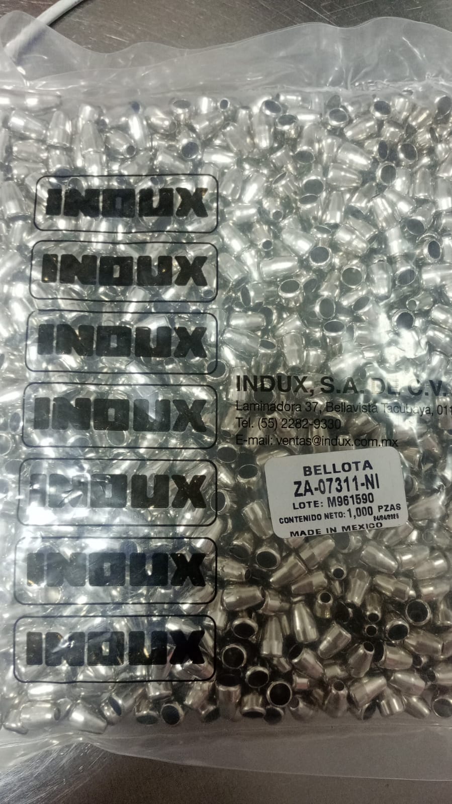 BELLOTAS INDUX PLATA