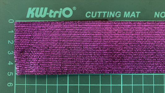 ELASTICO LUREX NGO/MORADO
