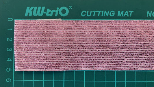 ELASTICO LUREX ROSA PASTEL