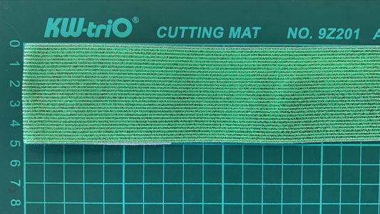 ELASTICO LUREX VERDE/BLANCO