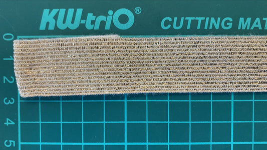 ELASTICO LUREX 16 LIGAS DORADO