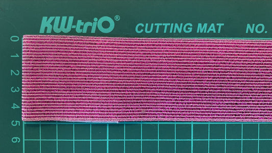 ELASTICO LUREX ROSA FIUSHA