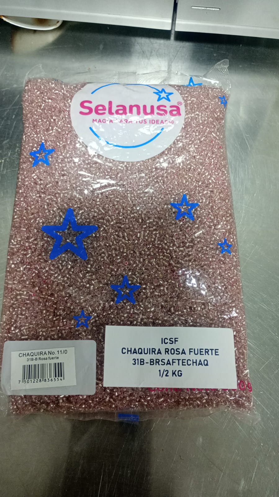 CHAQUIRA ROSA FUERTE 1/2 KG