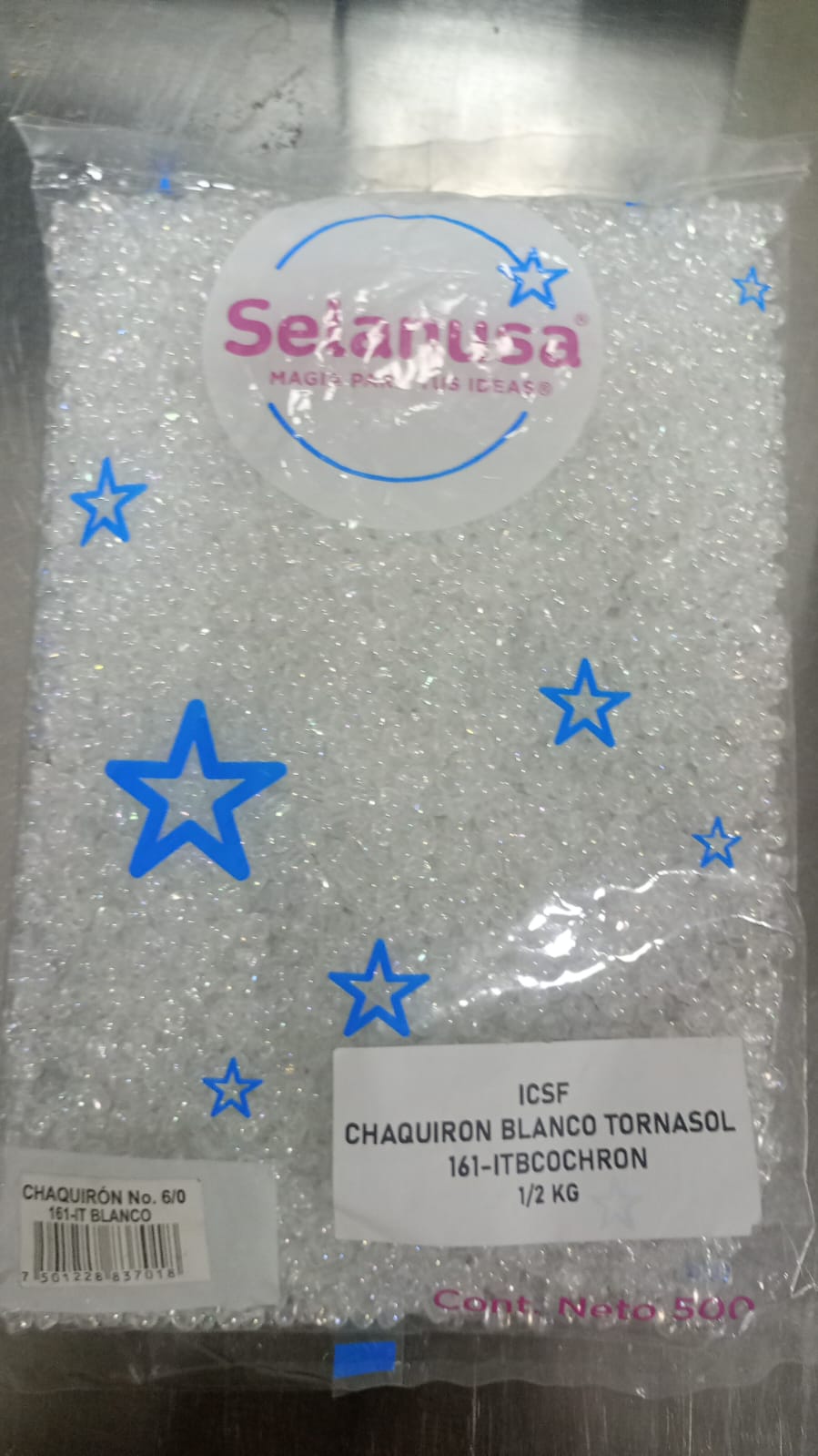 CHAQUIRON BLANCO TORNASOL 1/2 KG