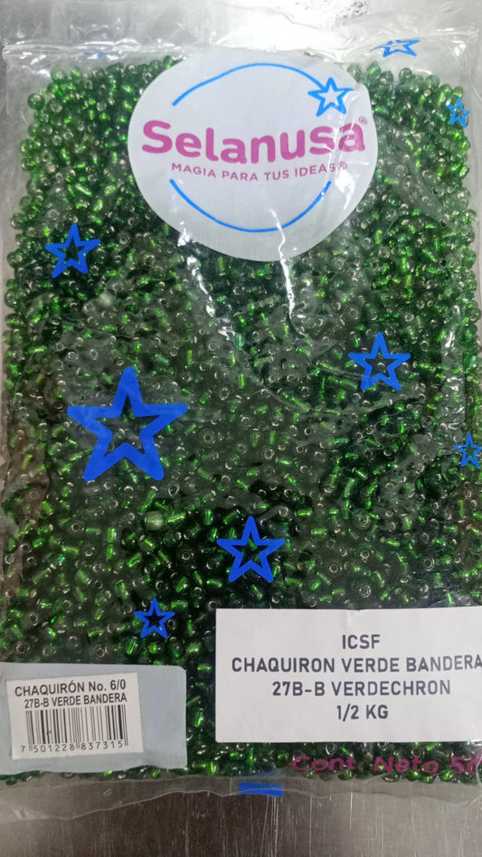 CHAQUIRON VERDE BANDERA 1/2 KG