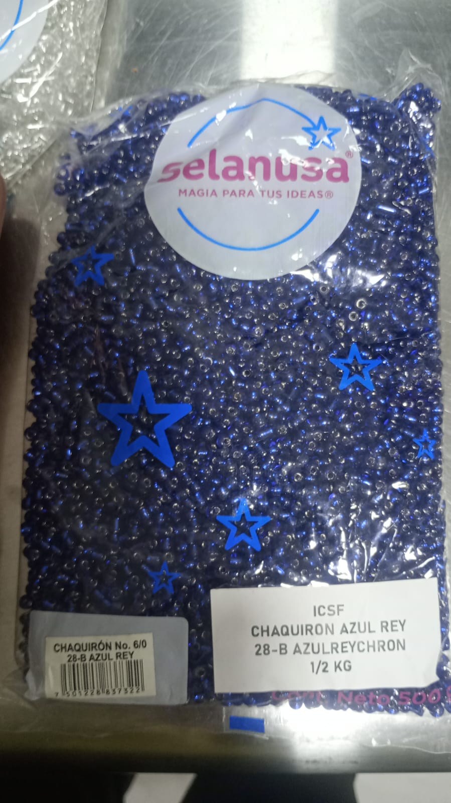 CHAQUIRON AZUL REY 1/2 KG