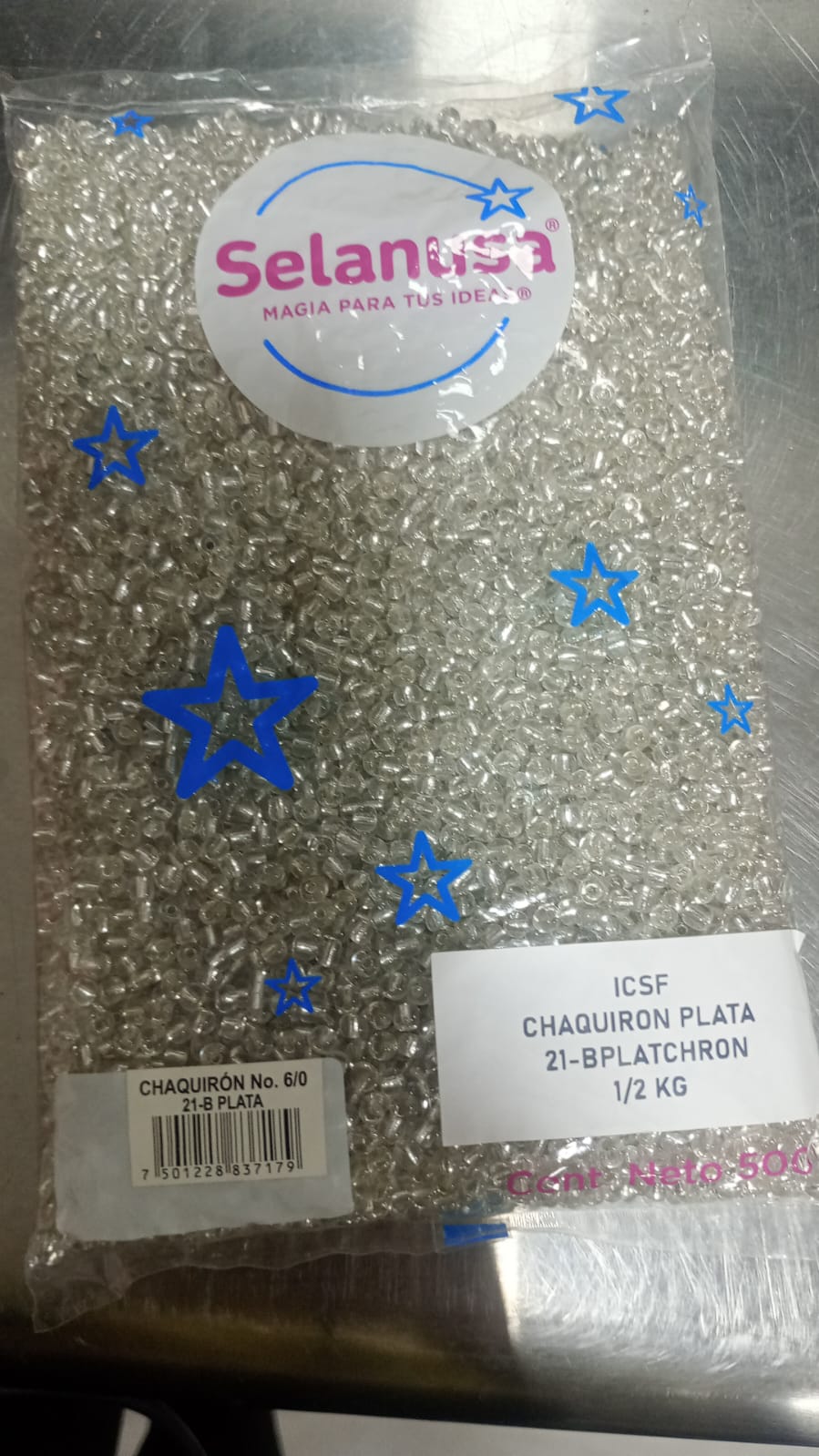 CHAQUIRON PLATA 1/2 KG