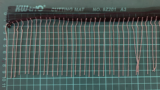 FLECO DE BOLITAS CON MESH NEGRO