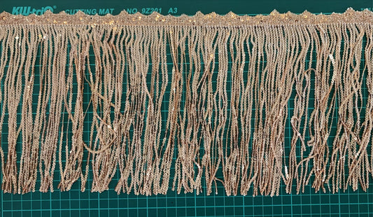 FLECO DE LENTEJUELA ORO ROSA B