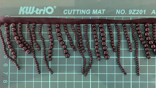 FLECO DE PERLA LLUVIA NEGRO