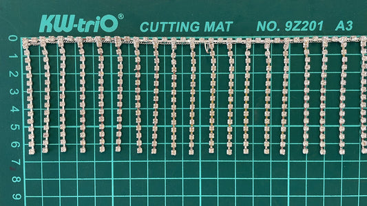 FLECO DE PIEDRA STRASS 6CM