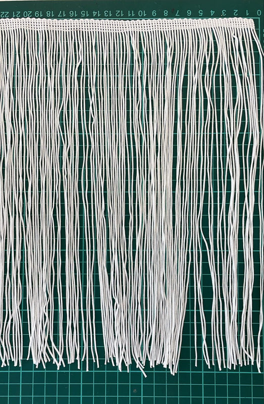 FLECO DE SEDA BLANCO 30 CM