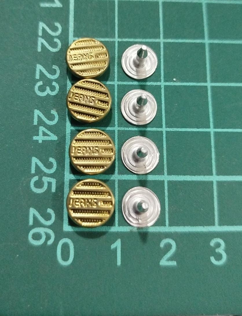 REMACHE RAPIDO JEANS CON. RAYAS ORO