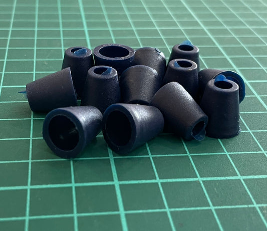 BELLOTA DE PLASTICO AZUL MARINO