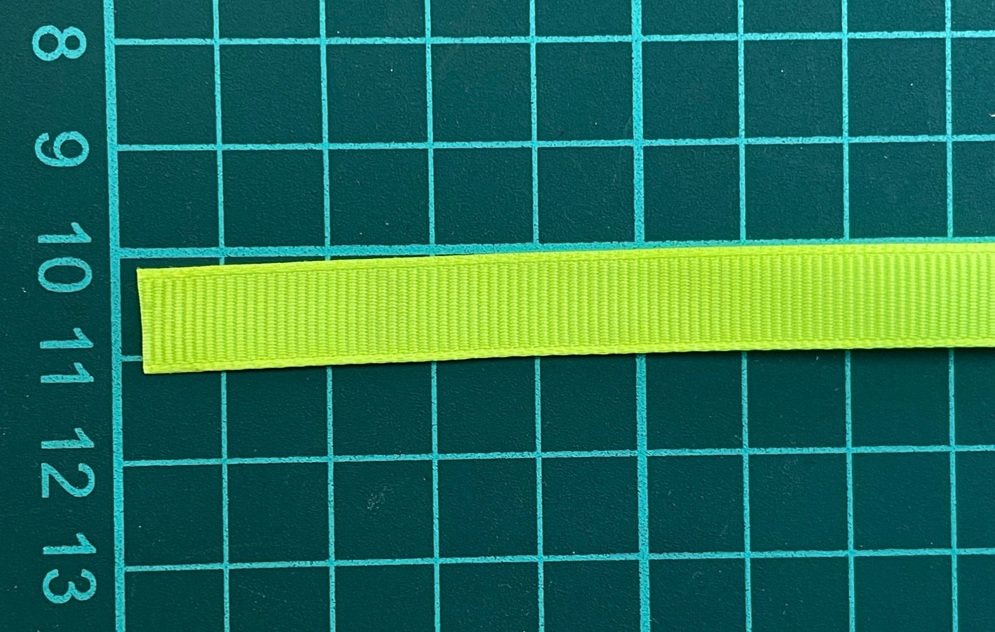 LISTON POPOTILLO 3/8 AMARILLO NEON