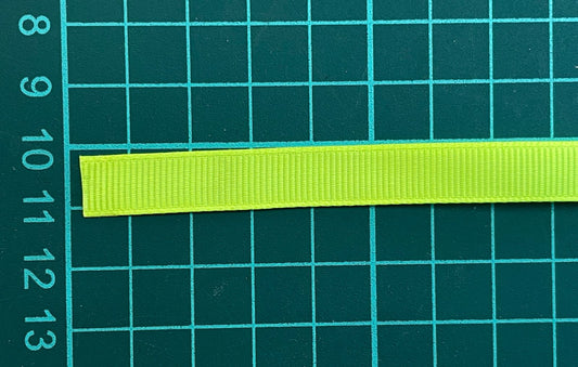 LISTON POPOTILLO 3/8 AMARILLO NEON