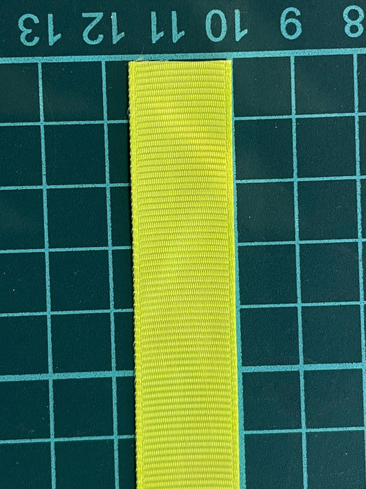 LISTON POPOTILLO 5/8 AMARILLO NEON