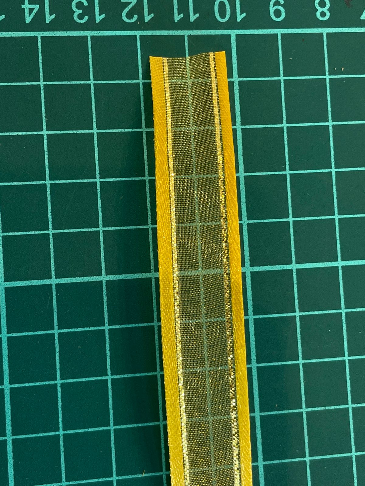 LISTON DE ORGANZA 5/8 AMARILLO CANARIO