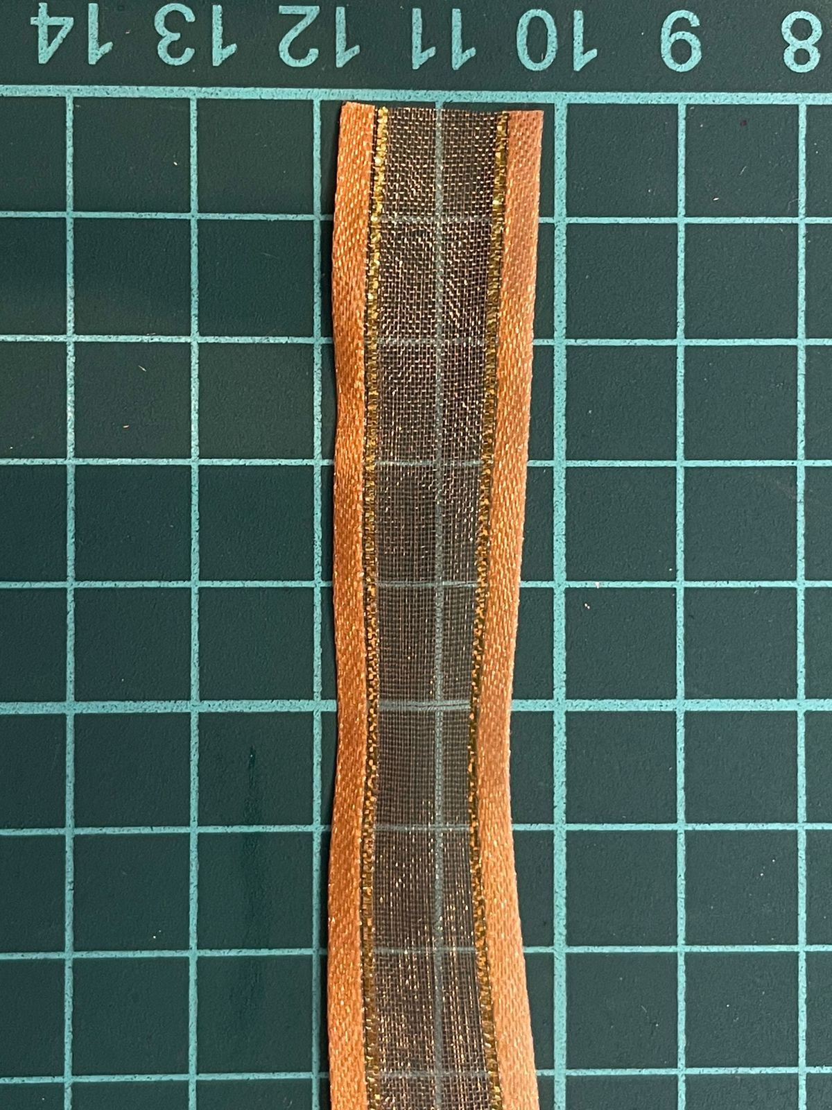 LISTON DE ORGANZA 5/8 ORO
