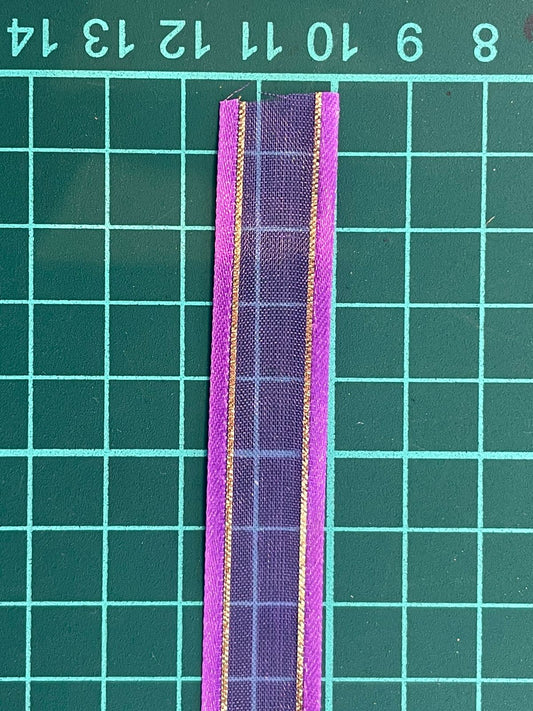 LISTON DE ORGANZA 5/8 MORADO