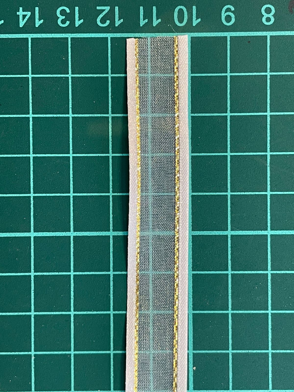 LISTON DE ORGANZA 5/8 BLANCO