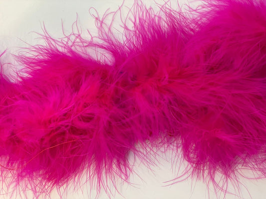 PLUMA MARABÚ MINI FUSCHIA
