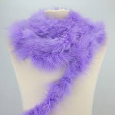 PLUMA MARABÚ MINI LILA