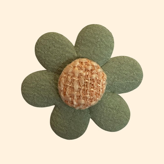 PELUCHE FLOR BOTON VERDE