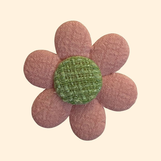 PELUCHE FLOR BOTON FRESA