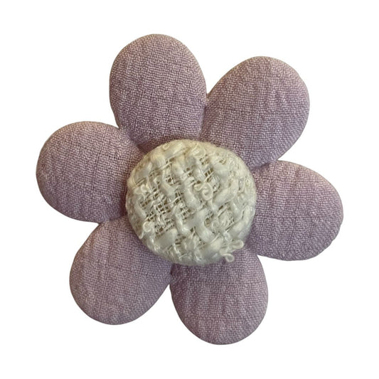 PELUCHE FLOR BOTON LILA