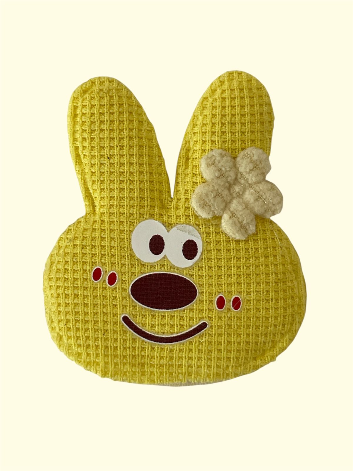 PELUCHE CONEJO FELIZ AMARILLO