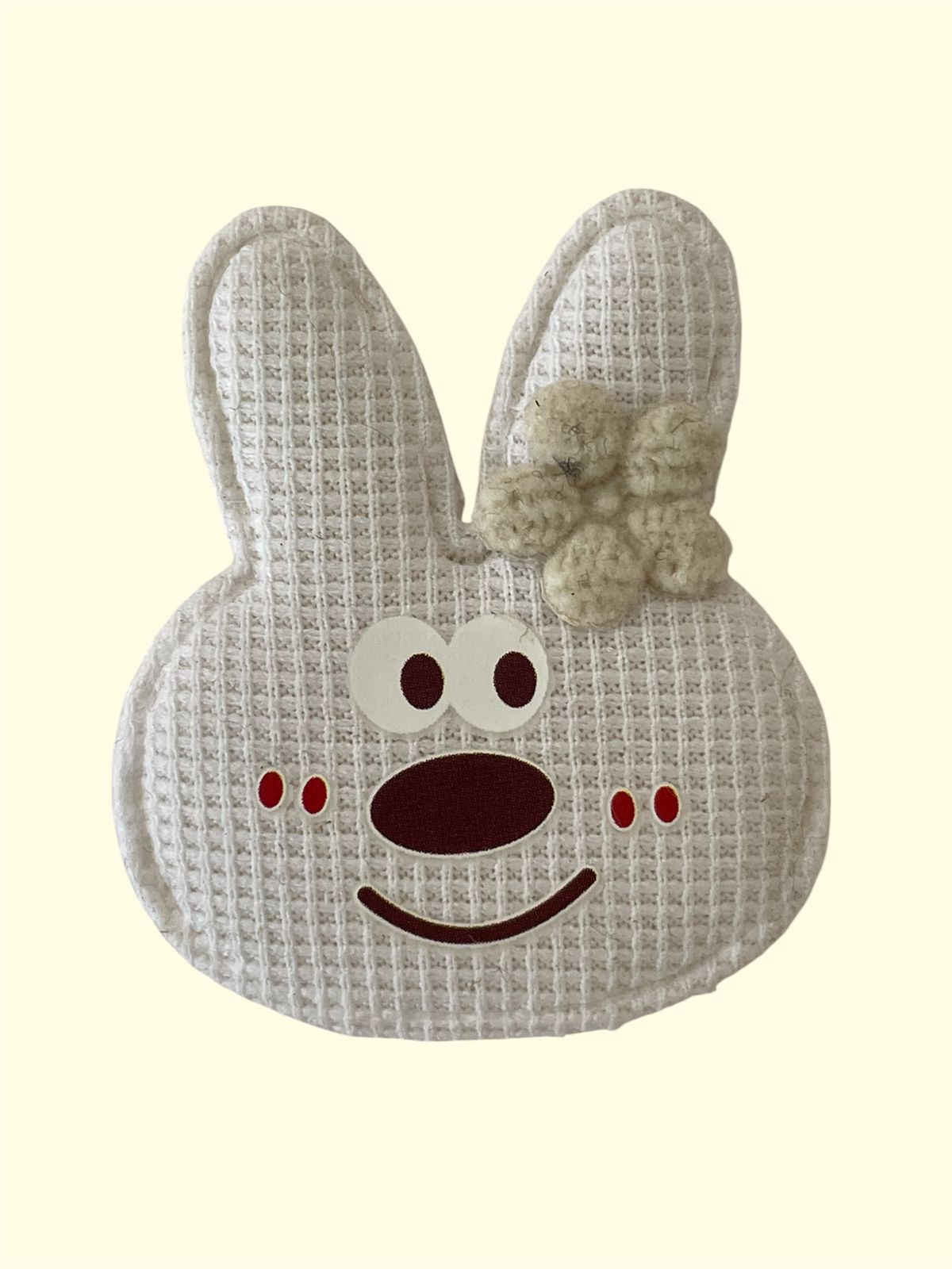 PELUCHE CONEJO FELIZ BLANCO
