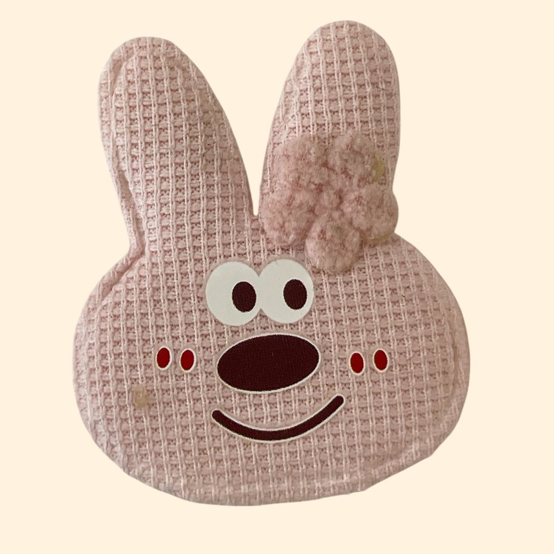 PELUCHE CONEJO FELIZ ROSA