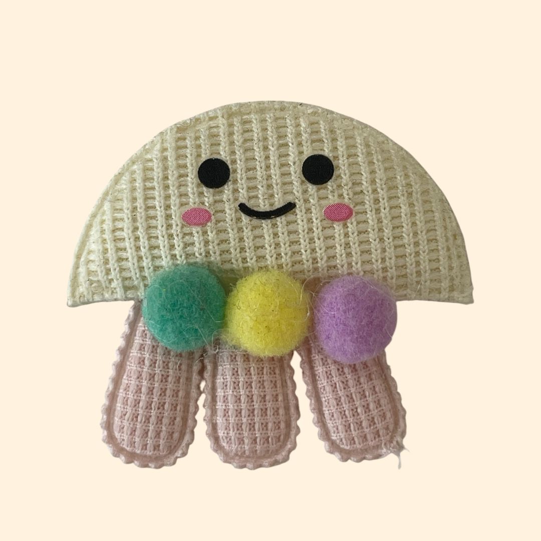 PELUCHE PULPO CABEZA BEIGE