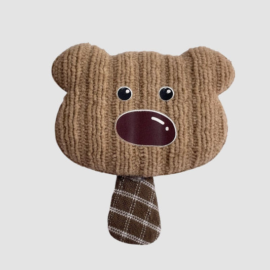 PELUCHE OSO NARIZ DE BOTON CAFE