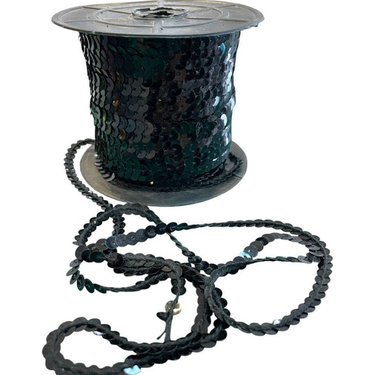 LENTEJUELA ROLLO NEGRO