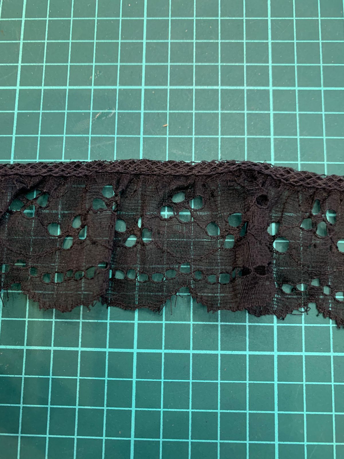 ENCAJE 6CM NEGRO