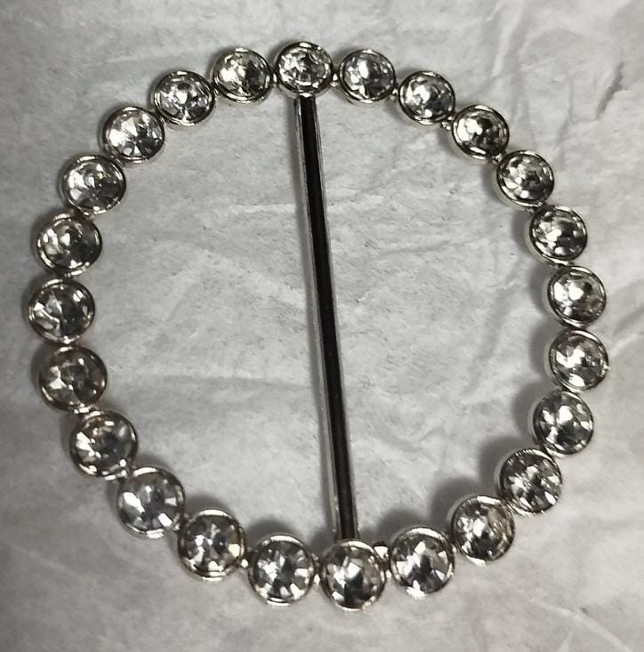 HEBILLA CIRCULAR/PIEDRA