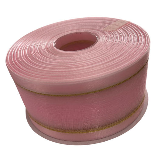 LISTON DE ORGANZA 1-1/2 LT PINK 315