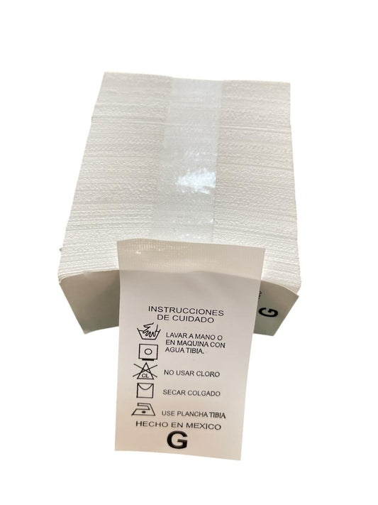 TALLA DE NYLON INSTRUCTIVO GRANDE