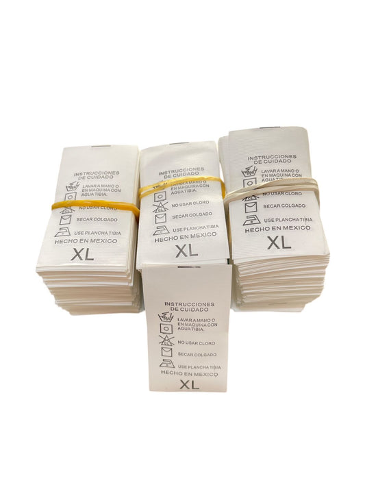 TALLA DE NYLON INSTRUCTIVO EXTRA GRANDE IMP01