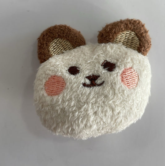 PELUCHE RATON OREJAS CAFES