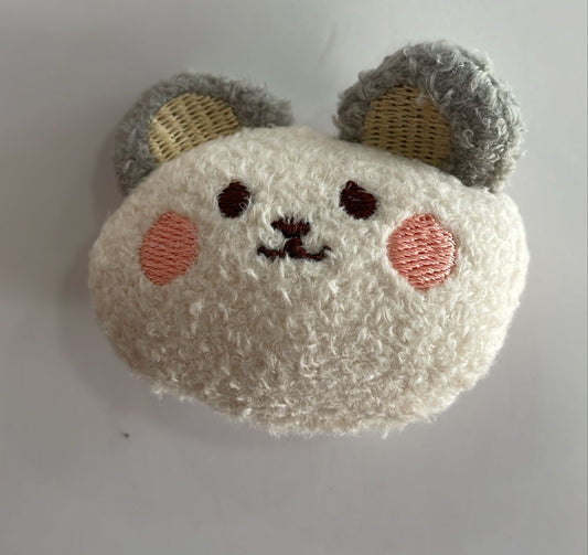 PELUCHE RATON OREJAS GRISES