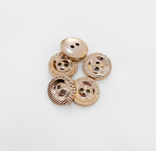 BOTON DE FIGURAS #20 ORO ROSA H081