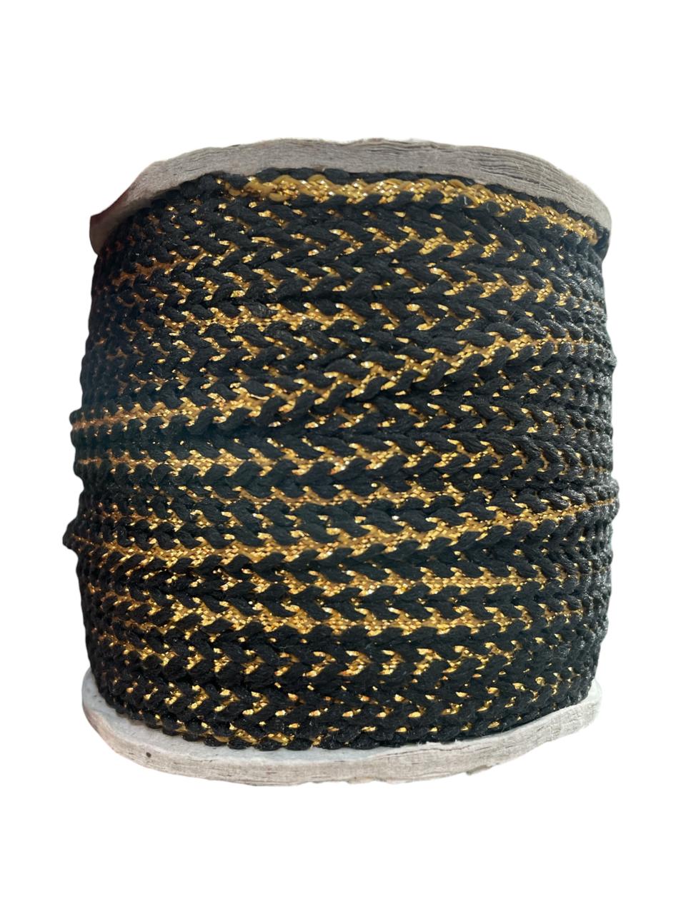ESPIGUILLA NEGRO CON ORO