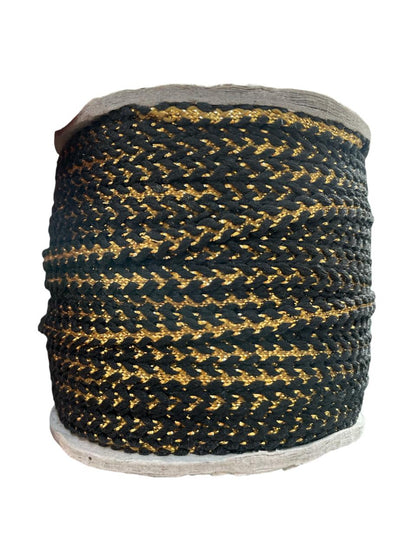 ESPIGUILLA NEGRO CON ORO