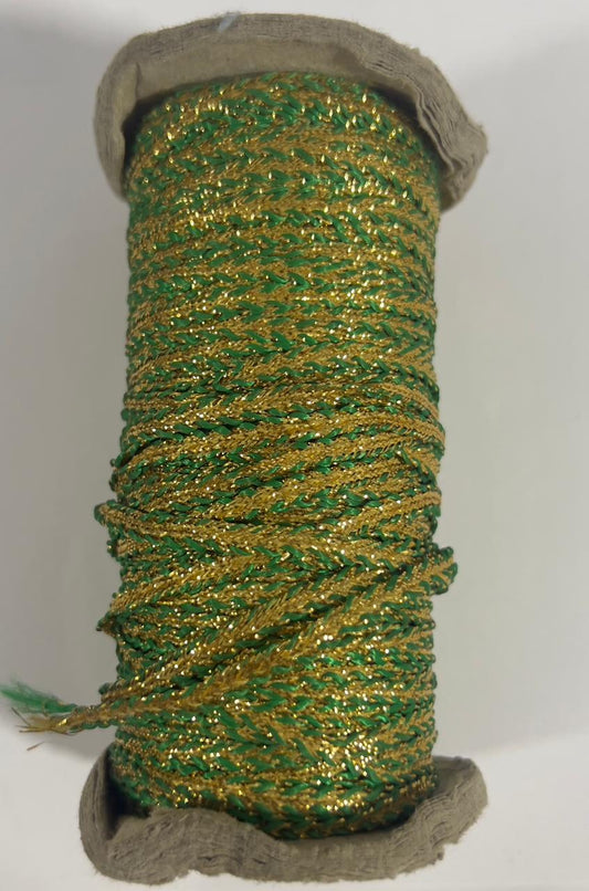 ESPIGUILLA DORADA/VERDE 5MM