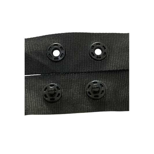 BROCHE DE PRESION EN TIRA NEGRO